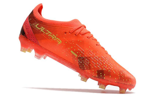 Puma Ultra Ultimate Field Boot - Orange and Green