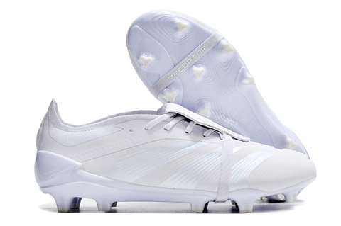 Adidas Predator+ Elite FG – Firm Ground Edition WHITE