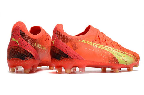 Puma Ultra Ultimate Field Boot - Orange and Green