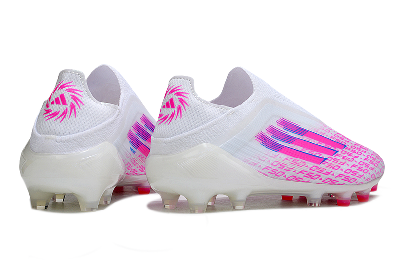 Adidas F50 Elite Laceless FG 2025 PINK/WHITE